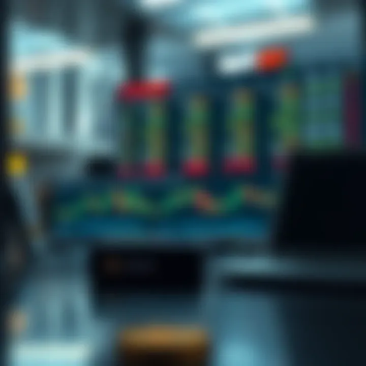 Navigating Cryptocurrency Exchanges Visual representation of a cryptocurrency exchange