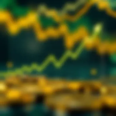Cryptocurrency Investment Growth Graph illustrating cryptocurrency investment growth over time