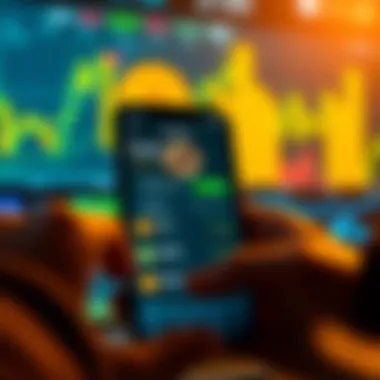 Exploring Cash App for Bitcoin Trading Cash App interface showcasing Bitcoin options