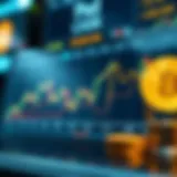 Graph showcasing the performance of leading cryptocurrency stocks