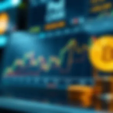 Performance Metrics of Cryptocurrency Stocks Graph showcasing the performance of leading cryptocurrency stocks
