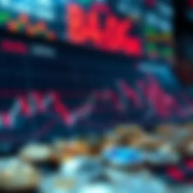 Cryptocurrency Market Trends Analysis Graph illustrating cryptocurrency market trends