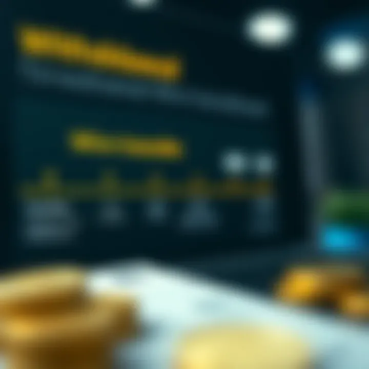 Graphical representation of withdrawal timeline