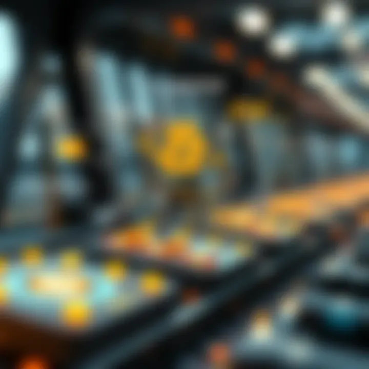 Impact of Blockchain Across Industries Infographic showcasing the impact of blockchain on various industries