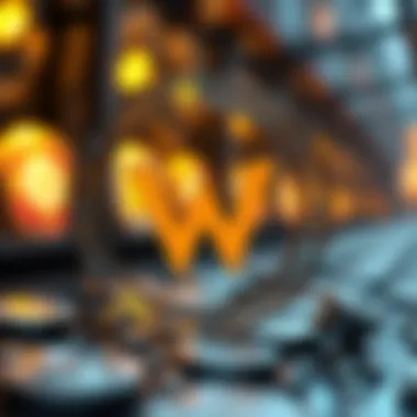 Blockchain technology concept