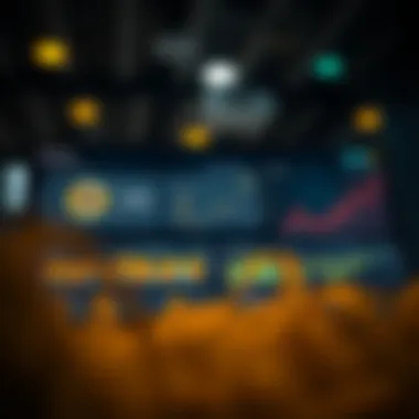Data analytics dashboard showcasing BTCGraph features