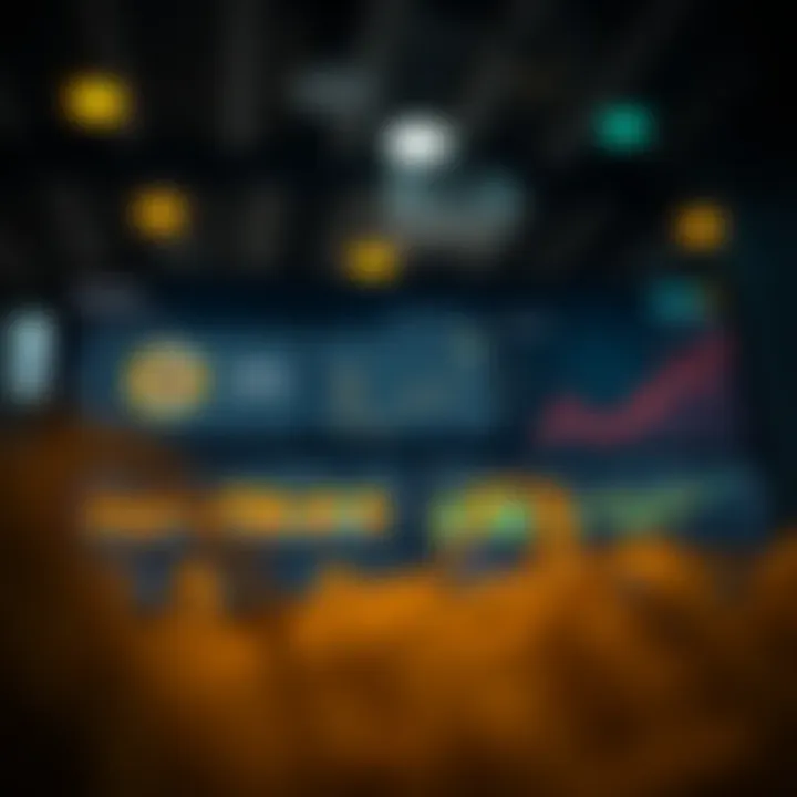 Data analytics dashboard showcasing BTCGraph features