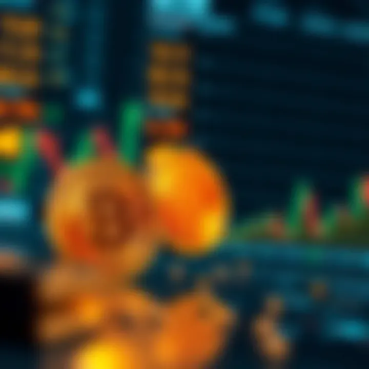 Illustration of Bitcoin dynamics and trading technologies