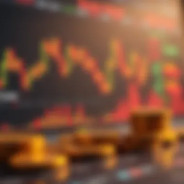 Cryptocurrency Market Trends Analysis Graphical representation of cryptocurrency market trends