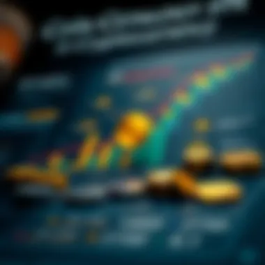 An engaging chart depicting the principles of cryptocurrency valuation.