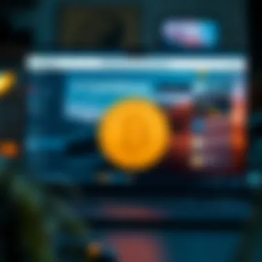 User interface of Coinbase Desktop highlighting features