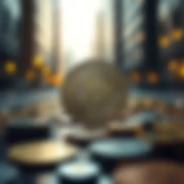 The Future of Digital Currencies Futuristic representation of digital currency evolution