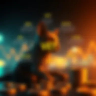 Graphical analysis of factors influencing VET's valuation