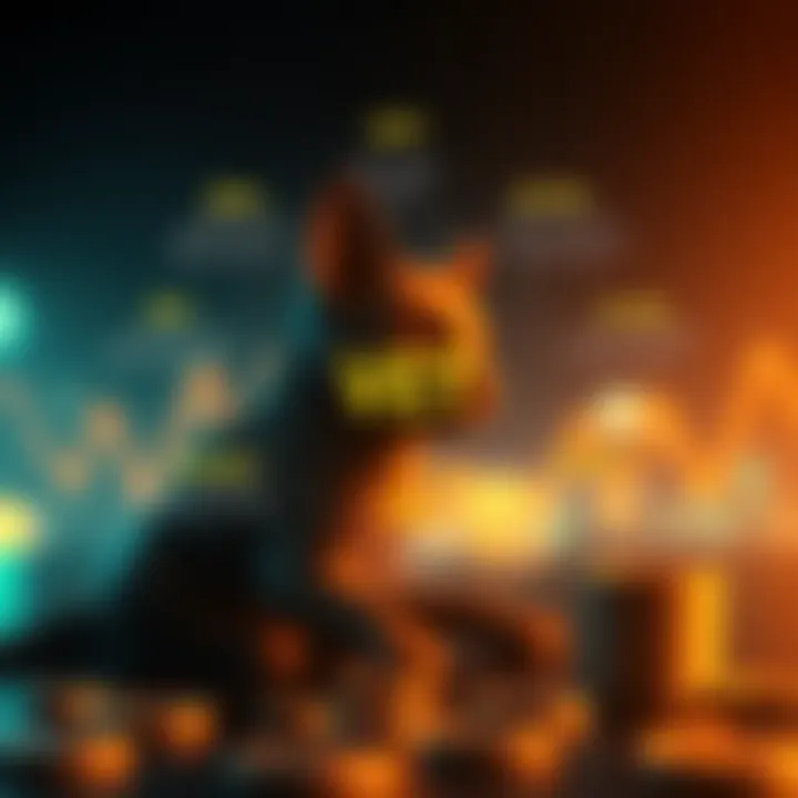 Graphical analysis of factors influencing VET's valuation