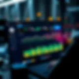 Visual representation of crypto asset management dashboard