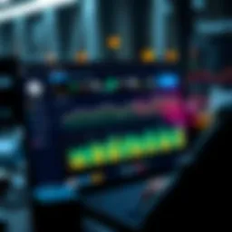 Visual representation of crypto asset management dashboard
