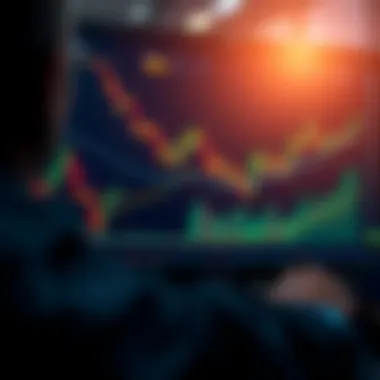 Analyzing Market Trends Chart analysis showcasing market trends