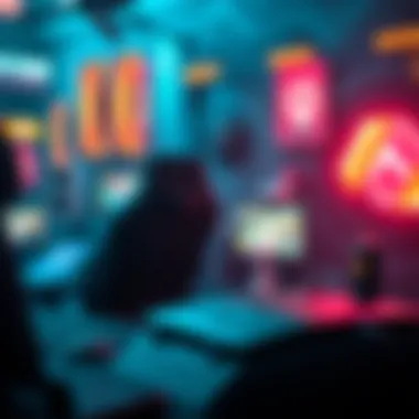 Understanding Blockchain in Gaming Blockchain technology illustration