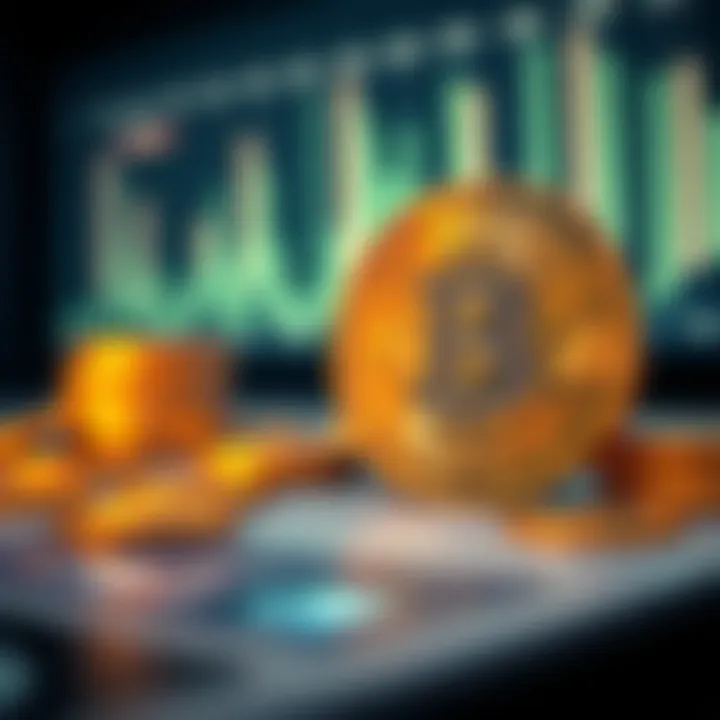 Visual representation of educational platforms for cryptocurrency