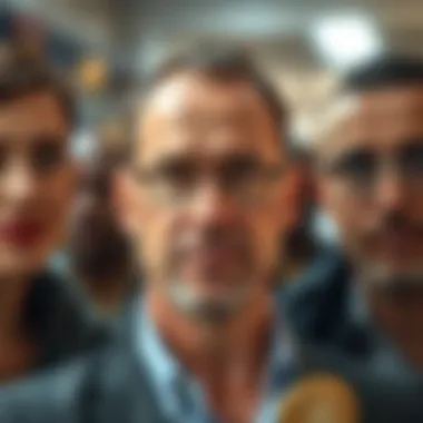 Portrait of industry experts in cryptocurrency