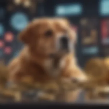 Investor Sentiment towards Dogelon Visual representation of investor sentiments toward Dogelon