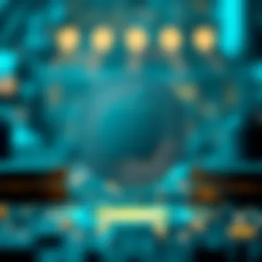 Visual representation of Apple Coin technology