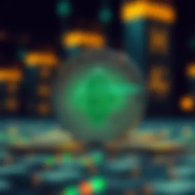 Technological Foundations of ETC Coin An illustration showcasing the technological framework underpinning ETC Coin