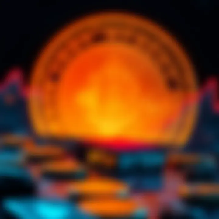 An infographic showcasing the growth of cryptocurrency trading