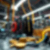 Technological setup for cryptocurrency mining