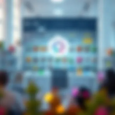 Axie Infinity Marketplace Overview A visual representation of Axie Infinity's marketplace showcasing various NFTs available for trade