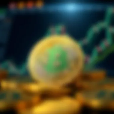 Cryptocurrency Market Trends Analysis Visual representation of cryptocurrency market trends