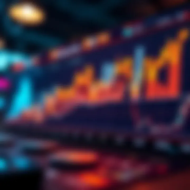 Cryptocurrency Market Trends Graph depicting cryptocurrency market trends