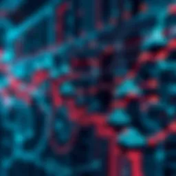 Graphical representation of machine learning algorithms in cryptocurrency security