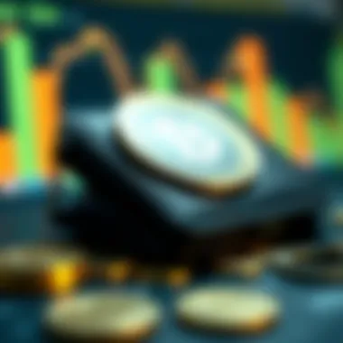 Digital Wallet Trends in Cryptocurrency A close-up of a digital wallet representing new cryptocurrency trends