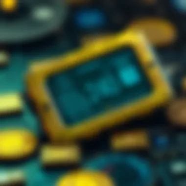 Cutting-edge Hardware Wallet Features Innovative hardware wallet design showcasing advanced features