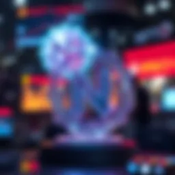 A digital artwork symbolizing the innovation of NFTs