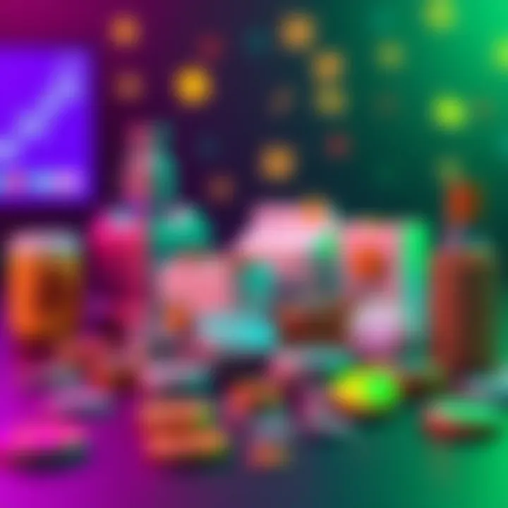 Diverse Financial Products on Sofi Illustration of various financial products offered by Sofi