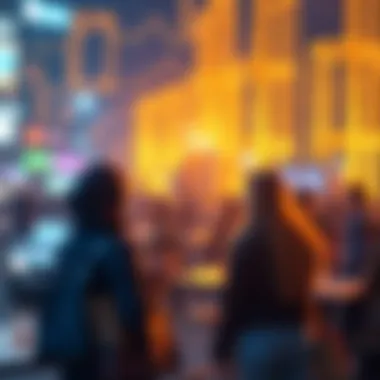 Blockchain: The Backbone of Modern Dating A conceptual illustration of blockchain technology facilitating dating interactions