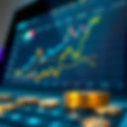 Diverse cryptocurrency funds performance chart