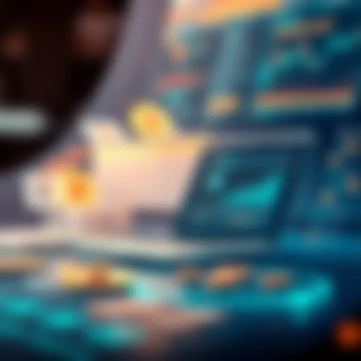 Exploring Software Wallets Illustration of software wallets demonstrating their user-friendly interface.