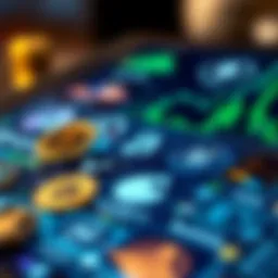 Cryptocurrency wallet interface showcasing various digital assets