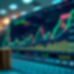 A detailed chart illustrating market trends