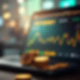 Cryptocurrency donation platform interface
