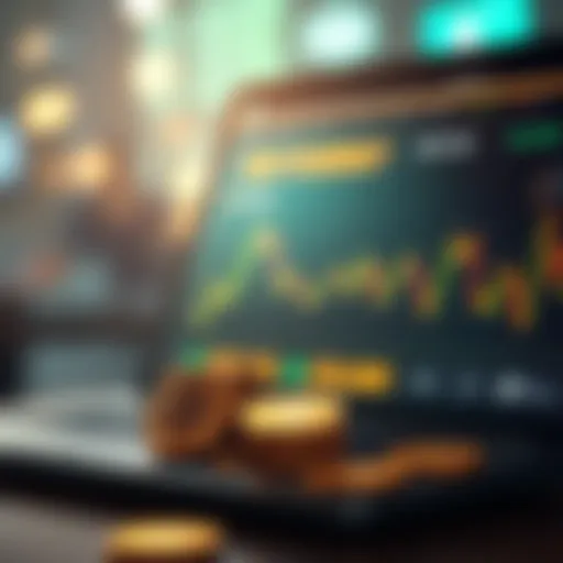 Cryptocurrency donation platform interface