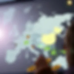 Map highlighting top nations for crypto-friendly taxation