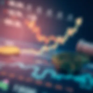 Cryptocurrency Market Trends Graph showing cryptocurrency market trends