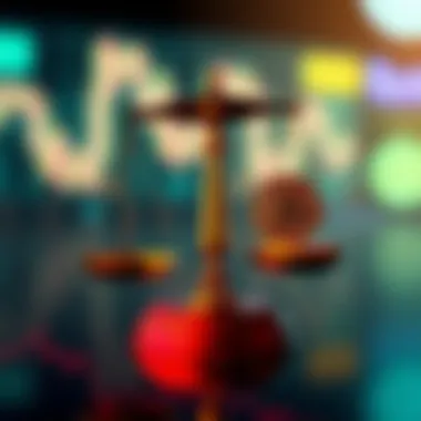 Market Reliability in Crypto Investment A balanced scale representing market reliability