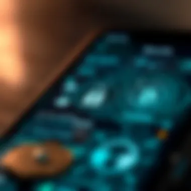 Visual representation of security features in the Kraken Wallet App