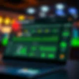 User interface of the Kraken Wallet App showcasing its dashboard