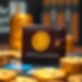 Visual representation of a Coinbase wallet interface